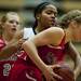 Skyline sophomore Mia Morris competes for possession of the ball on Friday. Daniel Brenner I AnnArbor.com